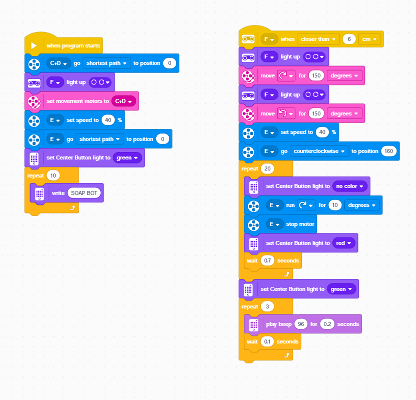 Soapbot Coding Example